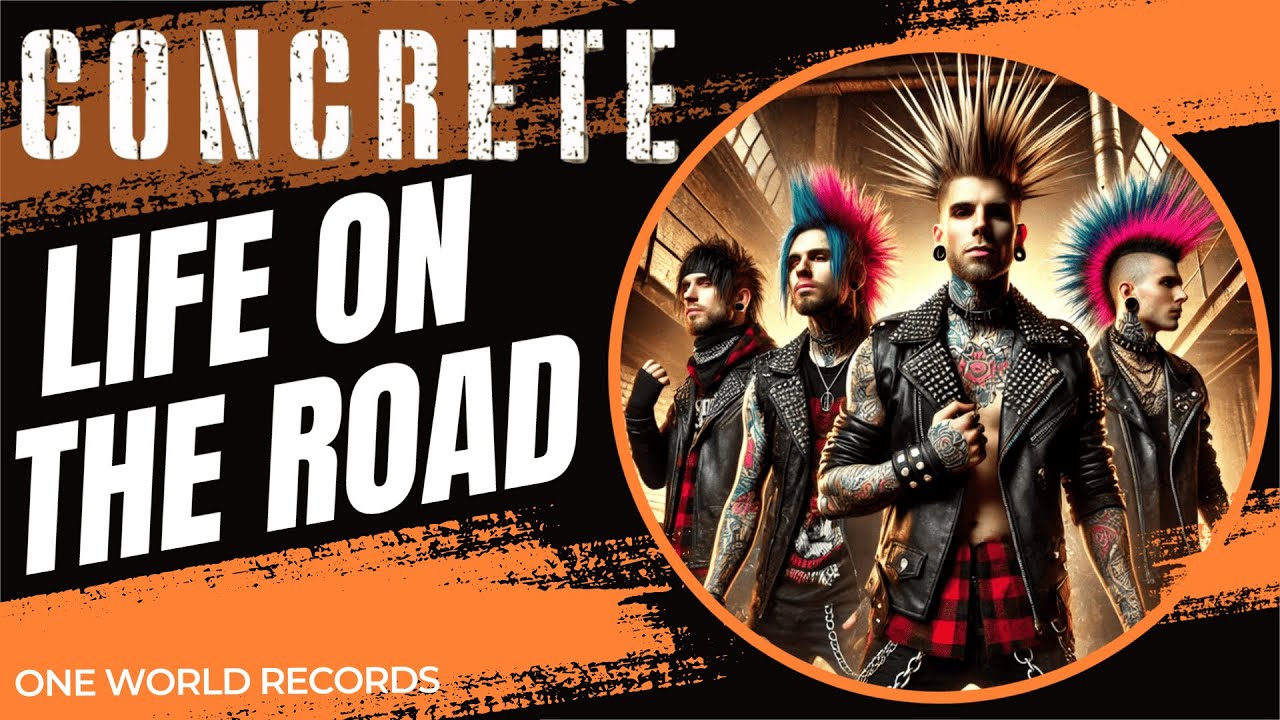 Concrete - Life on the Road  (no-holds-barred punk anthem 2025)