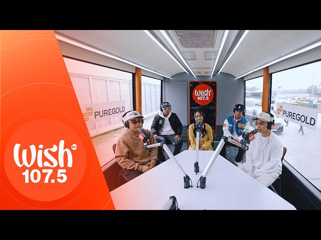 Jr Crown, Kath, Thome, Cyclone, and Young Weezy perform Darating LIVE on Wish 107.5 Bus class=