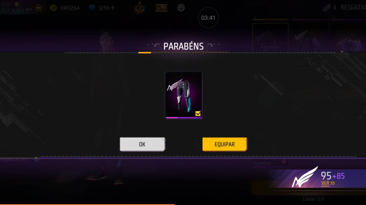 ENFIM UMA ANGELICAL NA CONTA, + SKIN MEGUMI E EMOTES 