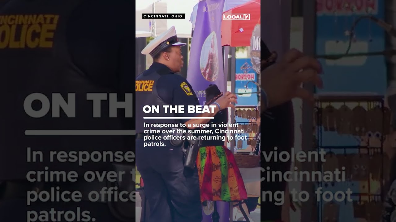 Cincinnati Police Are Back On The Beat 
