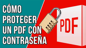 Como Proteger un PDF con Contraseña (Sin Programas)