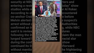 Intruder Seeking Al Roker Arrested After Confronting Craig Melvin at ‘Today’ Studio #shorts