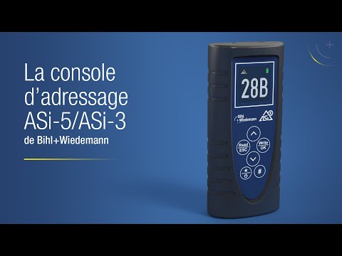 La console d'adressage ASi-5/ASi-3 de Bihl+Wiedemann