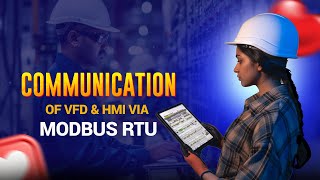 VFD & HMI Communication via Modbus RTU  Complete Explanation