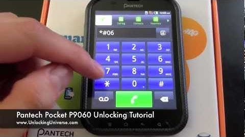 How to Unlock Pantech Pocket P9060 for all Gsm Carriers using an Unlock Code