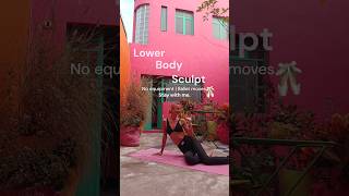 BALLET LEGS in 5 MOVES!✨️#lowerbody #matpilates #barre #noequipmentworkout #legday #legs #ballerina