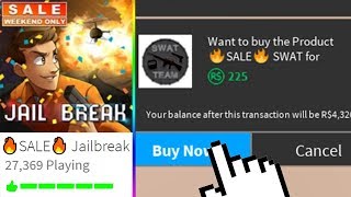 Buying Jailbreak Game Pass Super Cheap 75 Off Roblox Jailbreak Sale Youtube - new game passes jailbreak simulator roblox