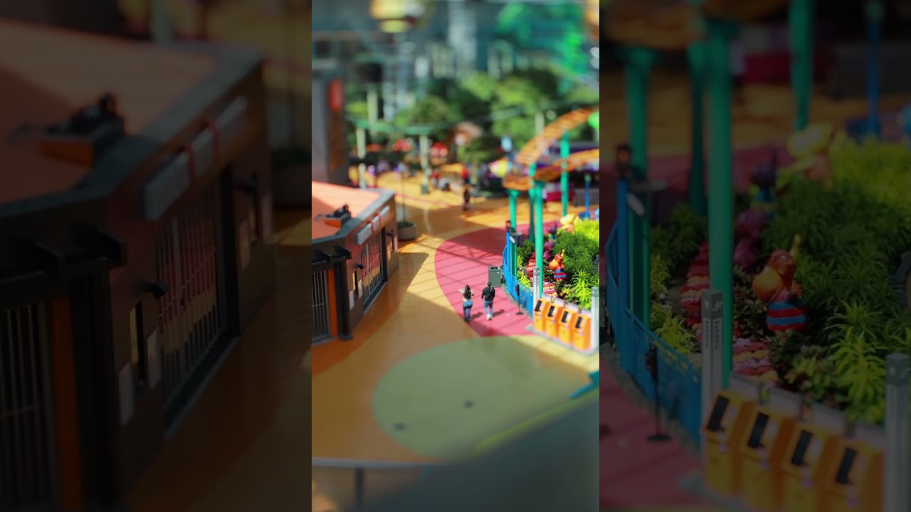 Nickelodeon Universe Mall of America Tilt-Shift Timelapse