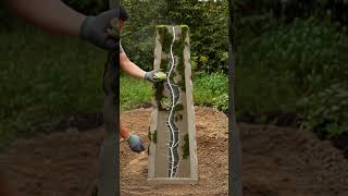 Crystal Vein Tower 💎🌿 Magical Living Stone Garden Reveal