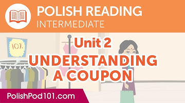 Polish Intermediate Reading Practice - Understanding a Coupon