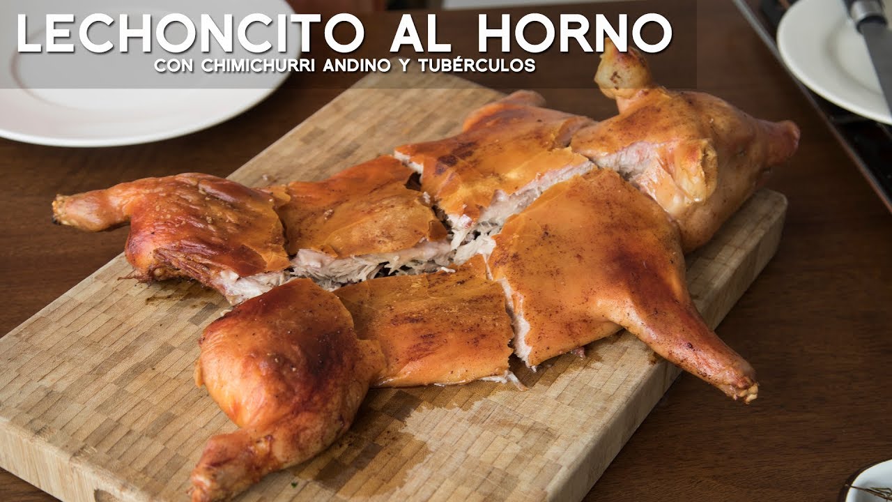 Como se hace el cochinillo al horno