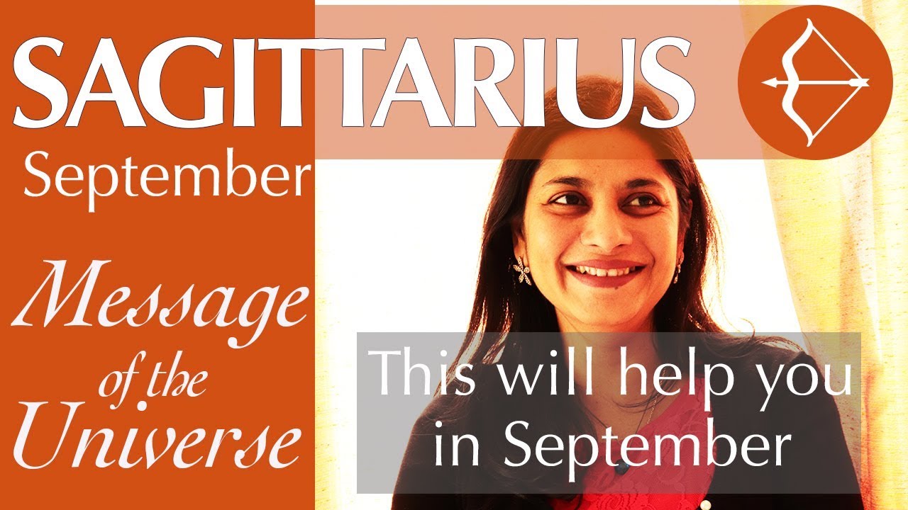 SAGITTARIUS SEPTEMBER 2018 message of the universe (oracle cards)