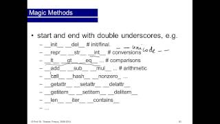 Python 01-23: Magic Methods