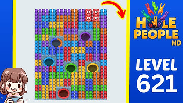 Hole People Level 621 Solution Walkthrough