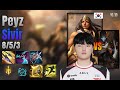 Peyz Adc Sivir vs Jhin lol KR solo rank Full Game 16.10 | 페이즈 시비르 vs 진