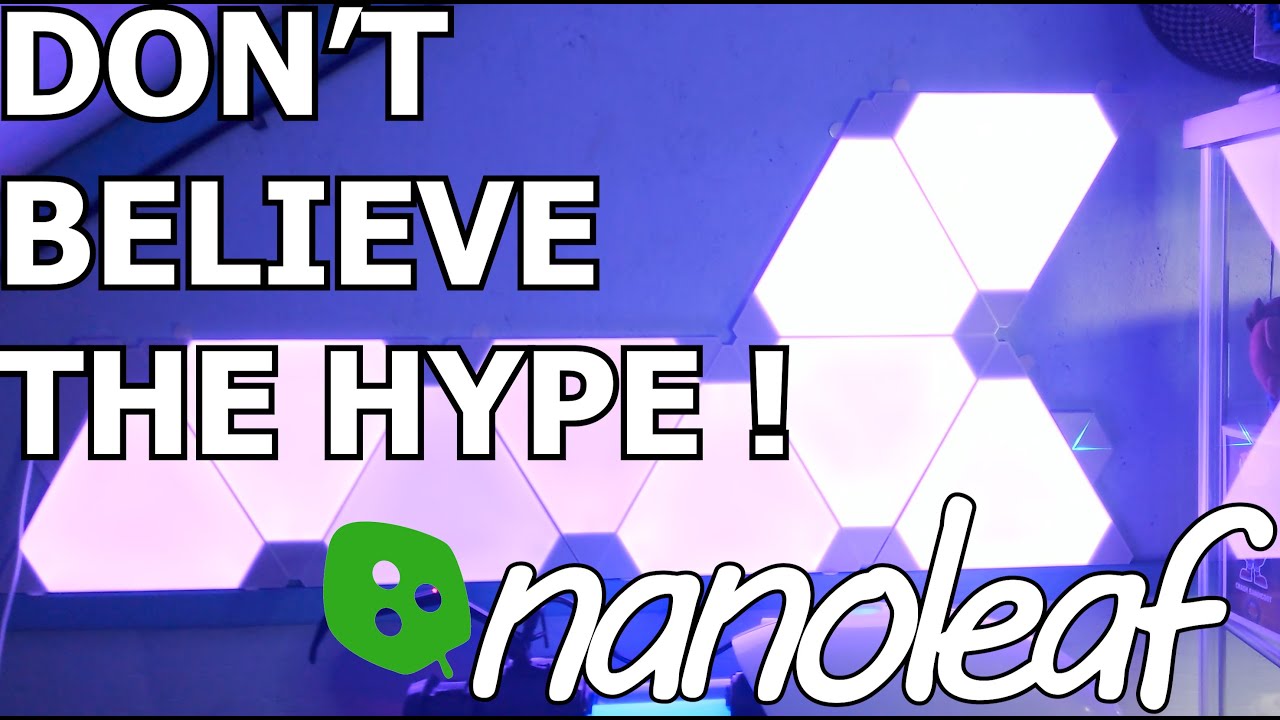 Nanoleaf Light Panels Review (2020) - Don't Believe The Hype! - YouTube