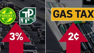 Toll hikes, gas tax, congestion pricing: All the new fees NJ drivers face in 2025 | NBC New York