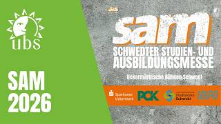 sam 2026 - Die Schwedter Studien- und Ausbildungsmesse