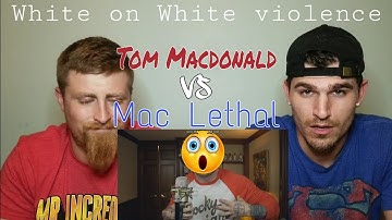 Tom Macdonald vs Mac Lethal (full battle) | {{REACTION}}