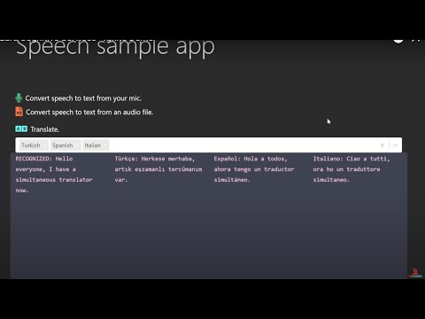 Azure Cognitive Services - Ignite Demo