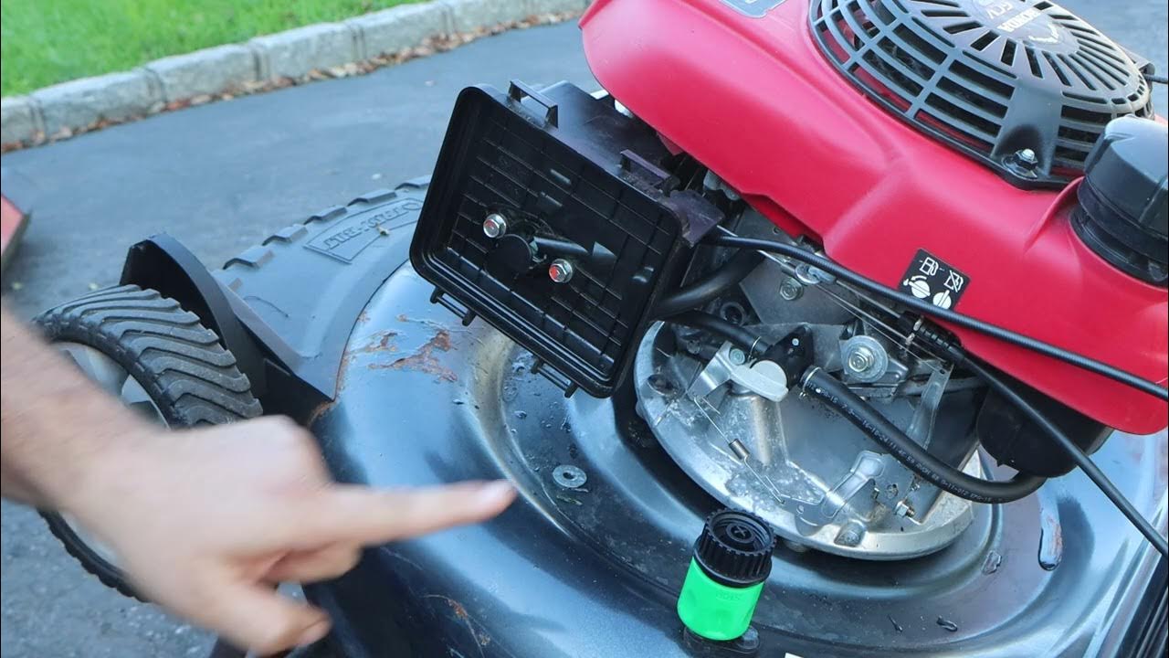 Deleting Honda Auto Choke TO MAKE IT RELIABLE! HONDA MOWER STARTS ON
