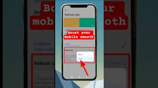 How To Enable 120Hz Refresh Rate In Redmi Phones