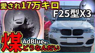 【BMW煤洗浄】愛され17万キロ F25X3煤洗浄ATF交換バイブレーションダンパー交換のフルフルフル！【N47エンジン】