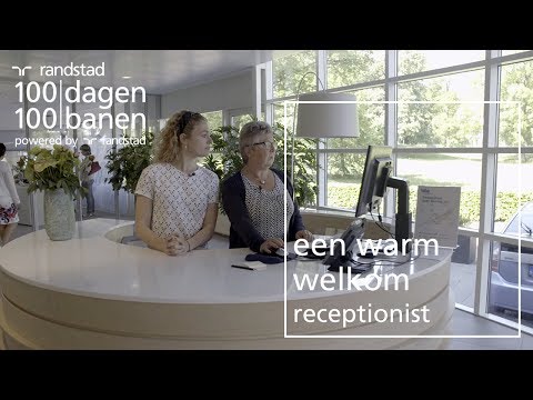 Werken als receptionist en gastvrouw in één | Randstad - Dag 58