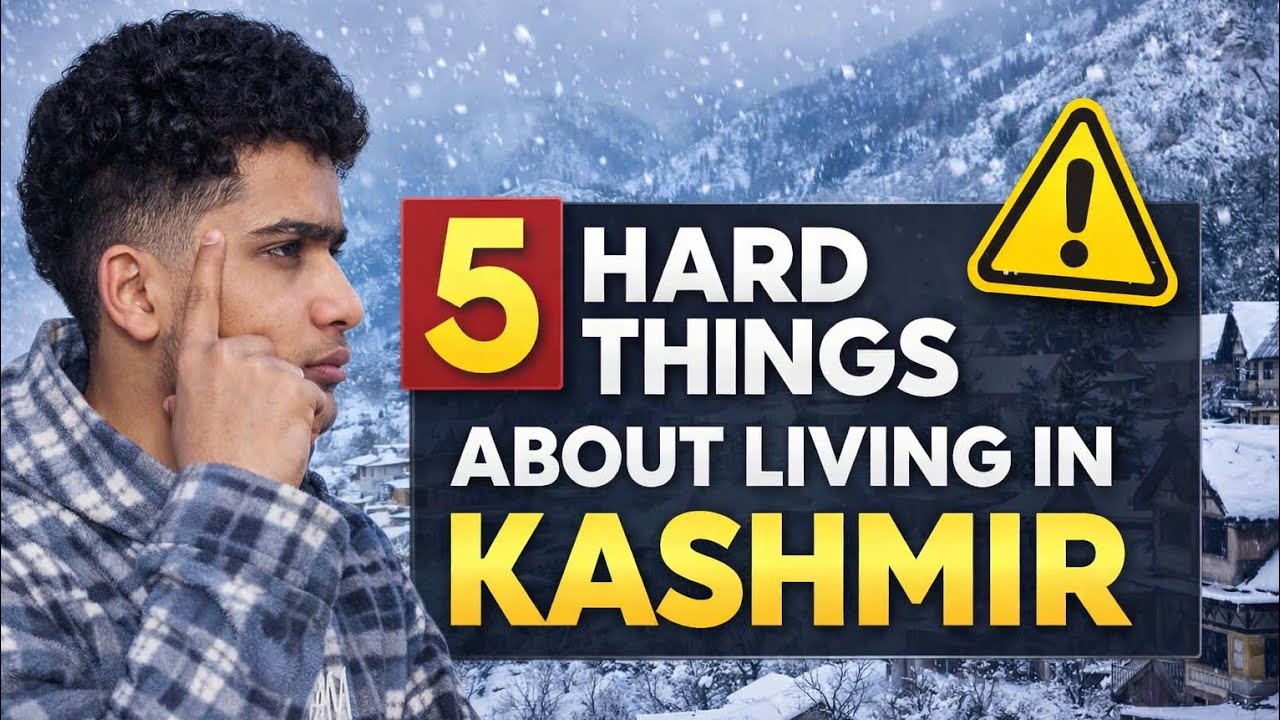 5 Hard Realities of Living in Kashmir ❄️🏔️ | The Truth No One Talks About 🤐 | The Hussaib 