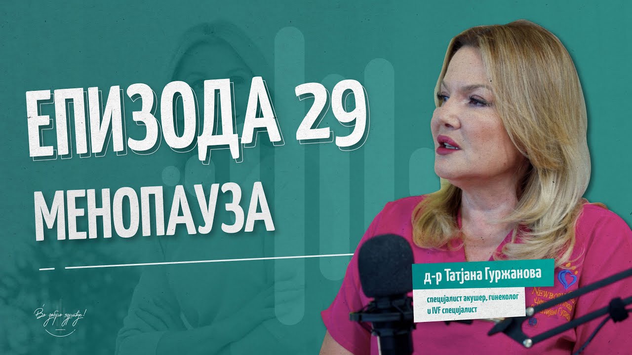 MENOPAUZA | Vo Dobro Zdravje - Podcast #ep29