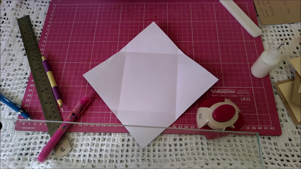Como Fazer Envelope Com Folha De Caderno