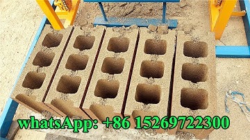 QT4-18 China fully automatic concrete hollow blocks making machine price for sale
