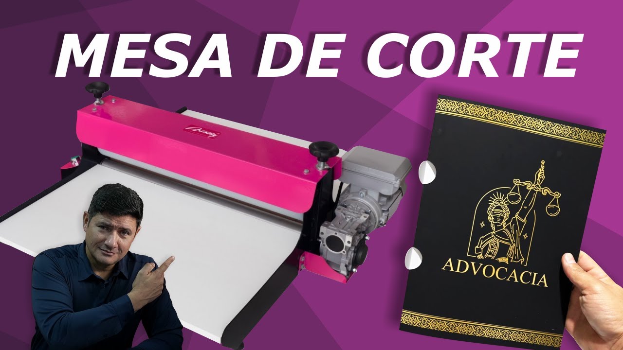 MESA DE CORTE - Uma Ótima Opção para seu Corte e Vinco.