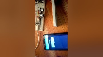 Distance level monitoring using NodeMCU, Ultrasonic sensor and Blynk Server