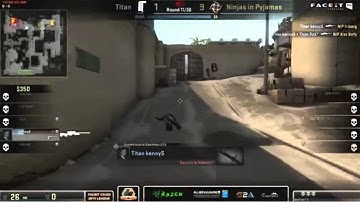 KennyS with an INSANE 1v3 against NiP