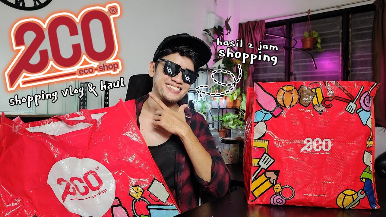 vlog di Ecoshop Desa Mentari & Ecoshop Haul (edisi Mei 2023) || living alone broke bit*h lifestyle 👑