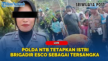 🔴 SOSOK Briptu Rizka Oknum Polwan Pembunuhan Suaminya Brigadir Esco, Siasat Licik Oknum Polwan