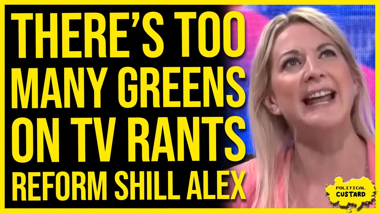 REFORM SHILL Alex Phillips Goes On A Rant About The Greens Getting Too ...