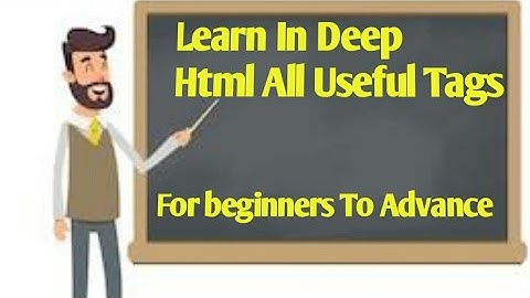 HTML & Css Tutorials #4 2021 : All Html tags hindi/urdu Web Designing