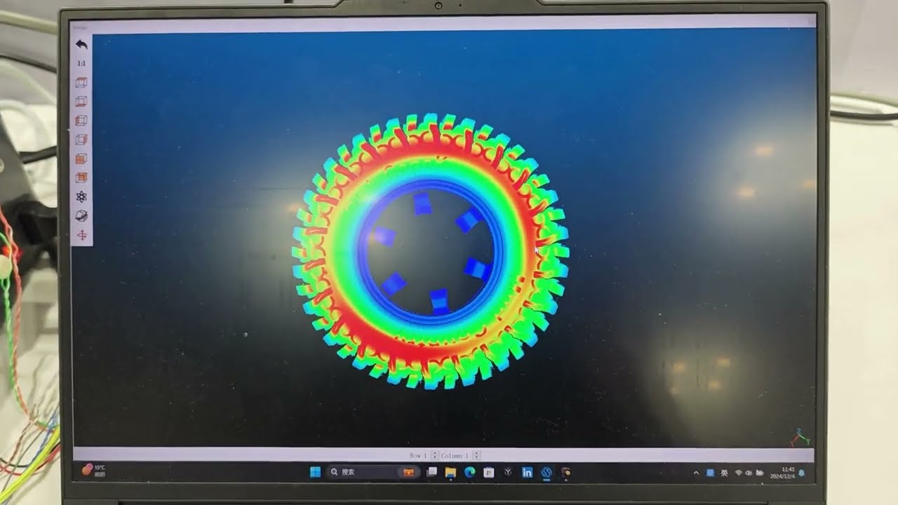 Automotive Tire Inspection with Integrated 3D Laser Profiler | ITE2024 Yokohama, Japan | SinceVision