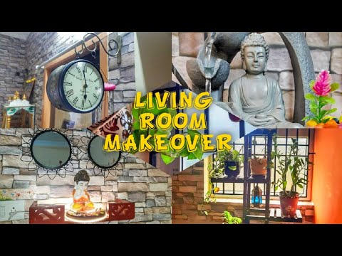 Living room makeover | Living room decoration ideas | home tour |Budget ...