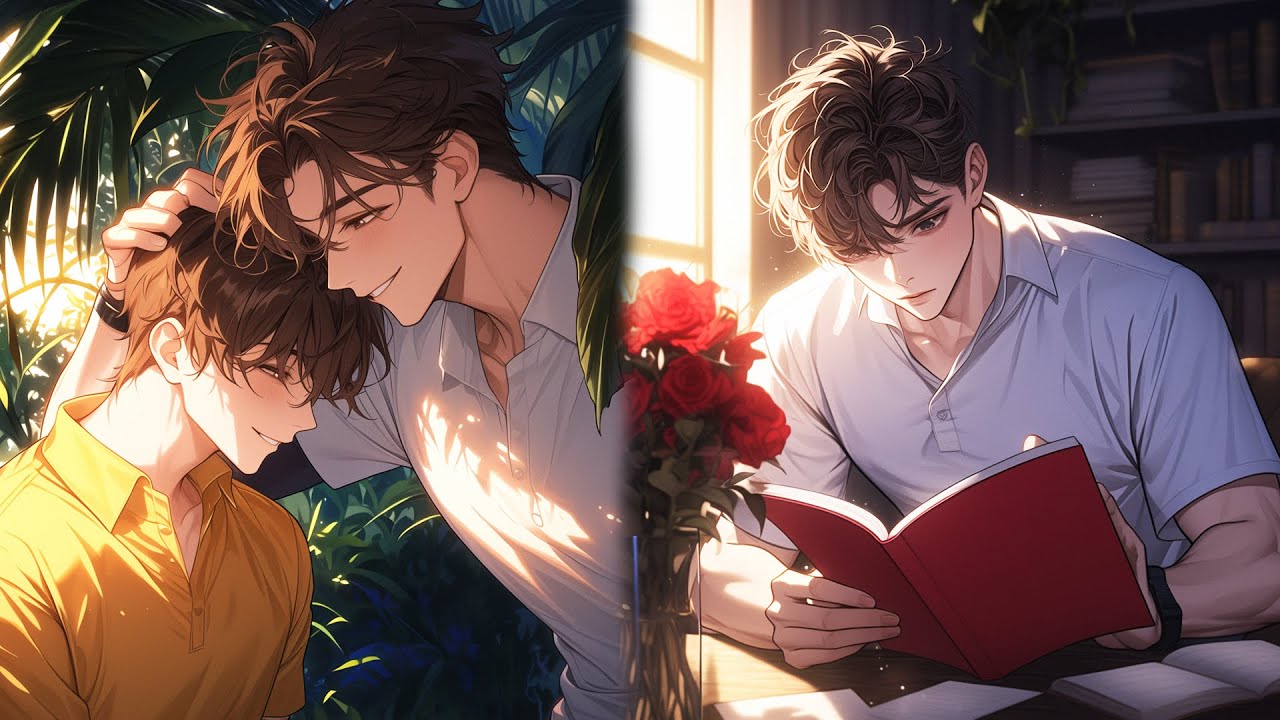 Knowing he kissed me cuz I look like my bro, I calmly left. As he saw the open diary, he panicked