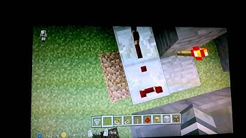 Minecraft redstone mailbox