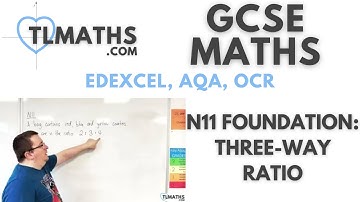 GCSE Maths: N11-07 [Three-Way Ratio]