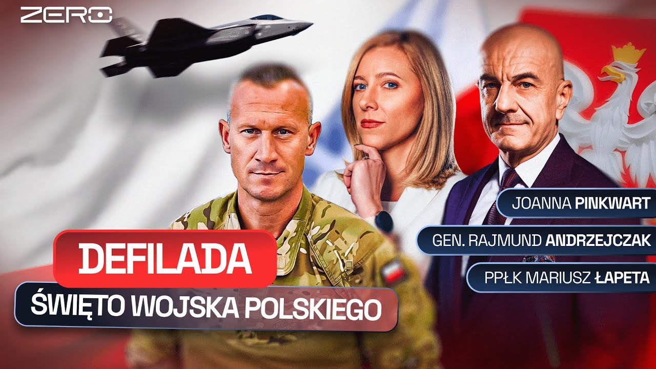 DEFILADA - ŚWIĘTO WOJSKA POLSKIEGO - GEN. ANDRZEJCZAK, PINKWART