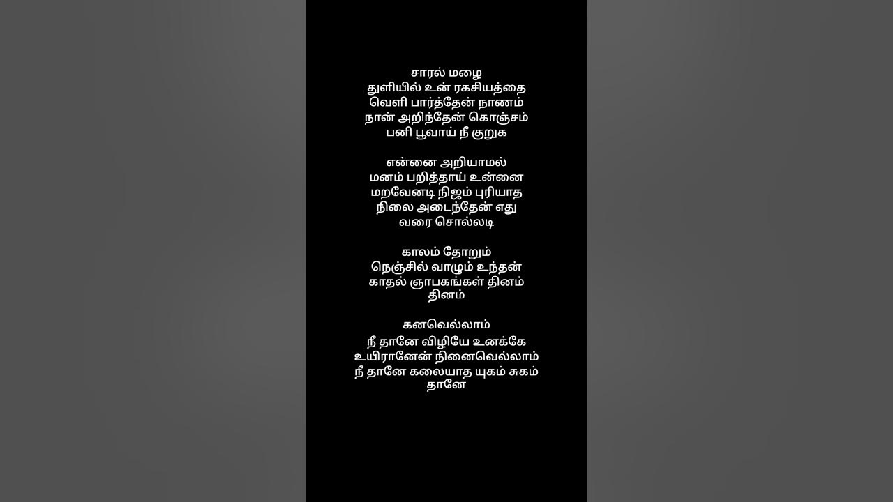 #Kanavellam neethane song#kannavellam neethane album #dhilipvarman