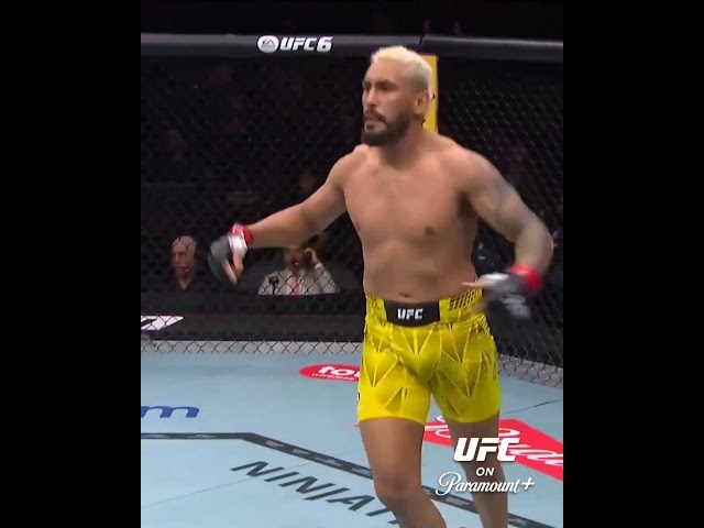 Gandra Channeling His Inner Joe Frazier! ???? #ufc329