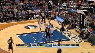 Lebron James 21 points (amazing alley oop) vs Minnesota T&#39;Wolves full highlights 2013/12/07 HD