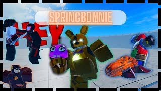 Springbonnie REVAMP + Miles & A-Train! - Roblox Marvellous Playground