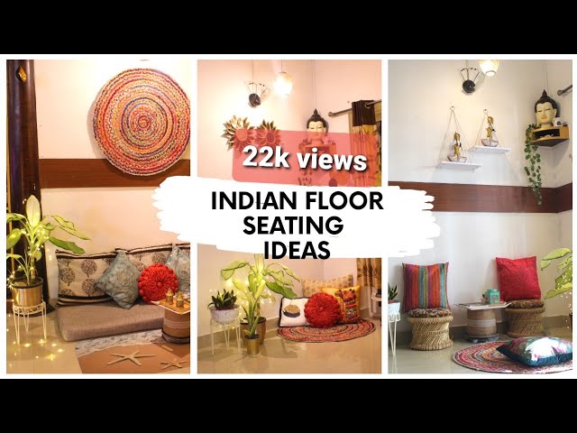 Diy Indian Floor Seating Ideas Corner Low You